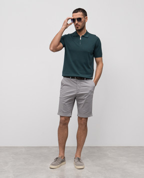 Enrico Mandelli Grey shorts with lapels 0SHORT5653