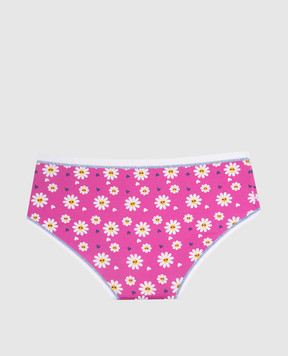 RiminiVeste Children's pink Jadea panties in a floral print 120