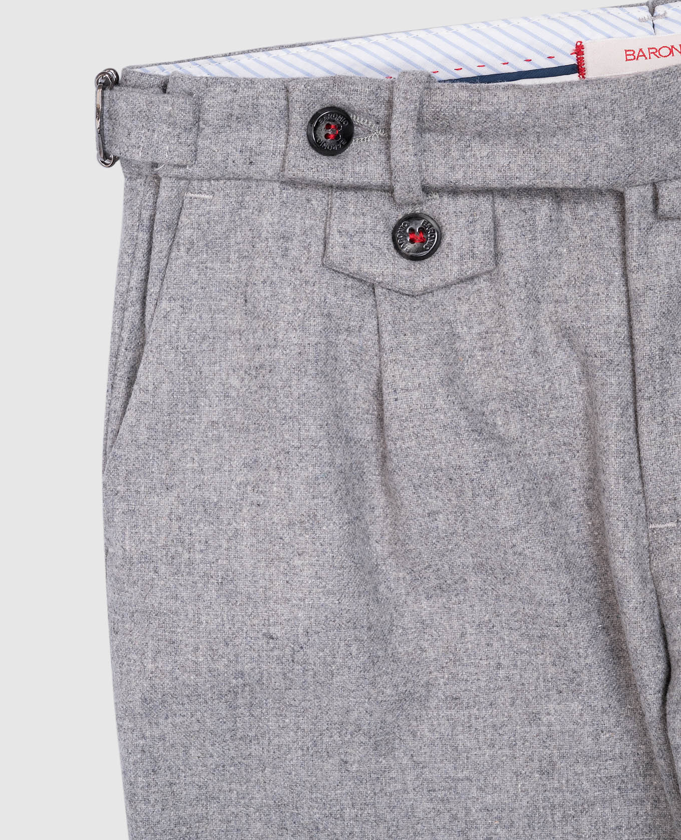 

Children's gray pants with wool Little Baronio, Grey