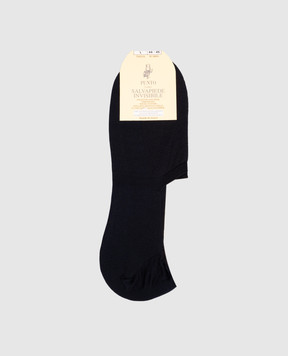 RiminiVeste Blue footprint socks WN8006SALVAPIEDE