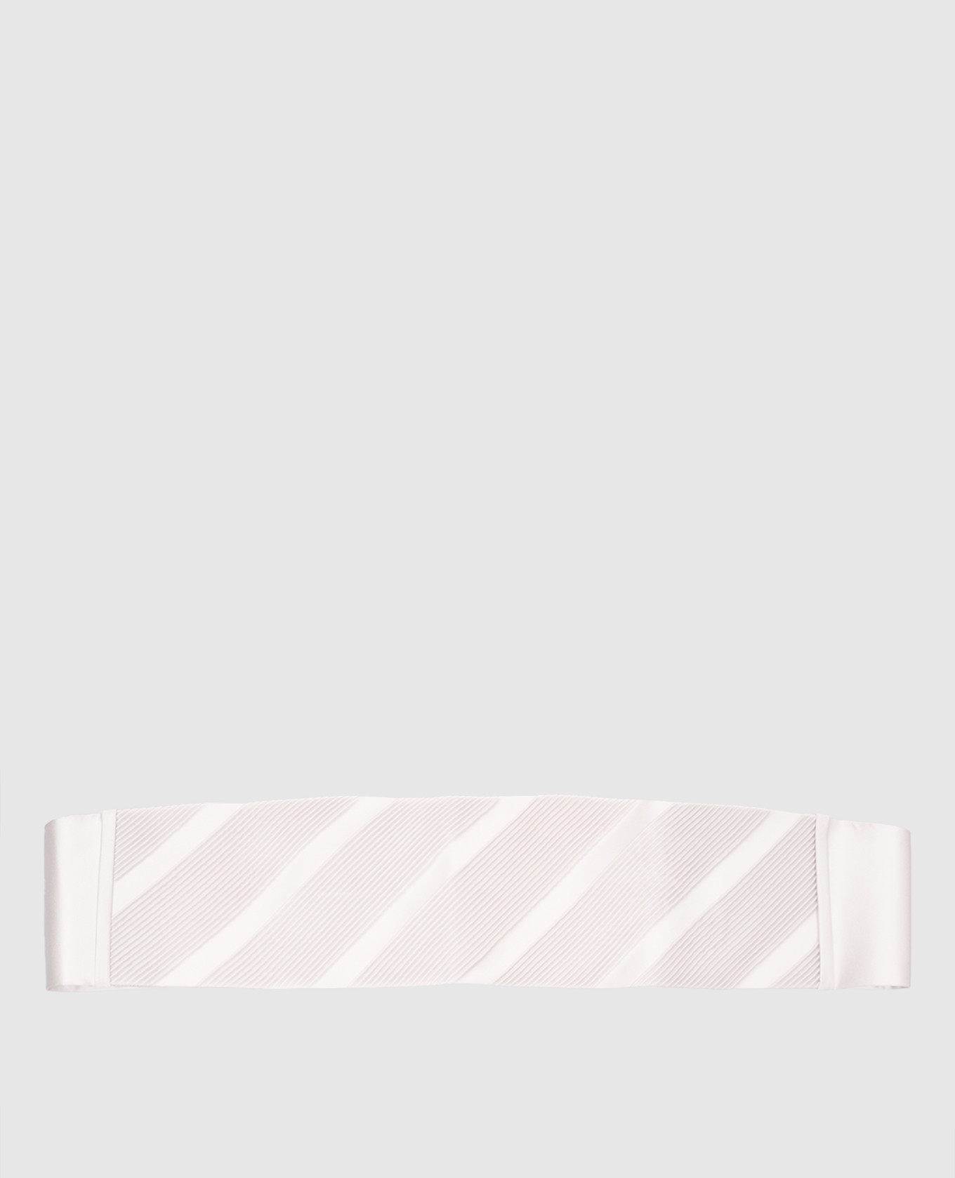 

Gray silk cummerbund Stefano Ricci, Grey