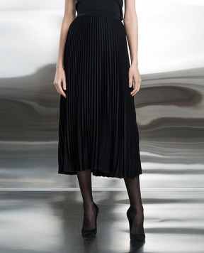CO Black pleated skirt 3028FATP