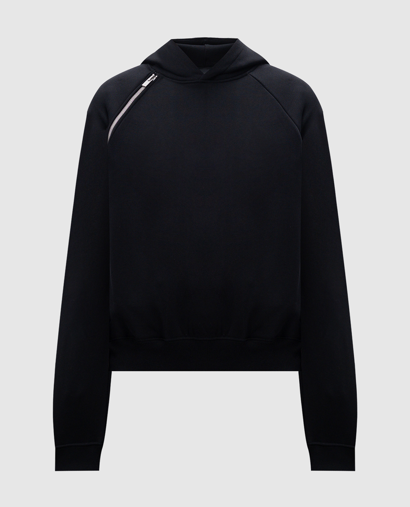 

Black Sequence Zip Hoodie Heliot Emil