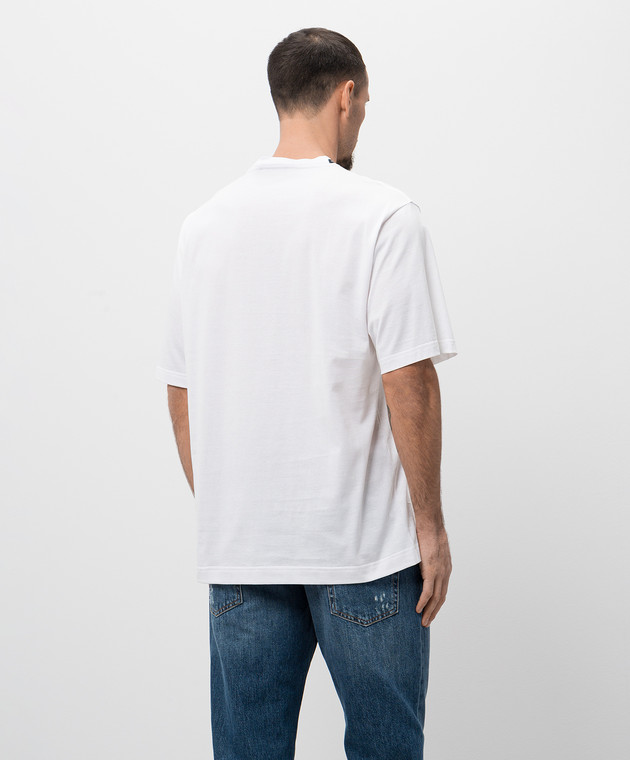 国内発送 関税送料込 Dolce & Gabbana Vespaプリント Tシャツ Cotton T-shirt with Vespa print in White for Men