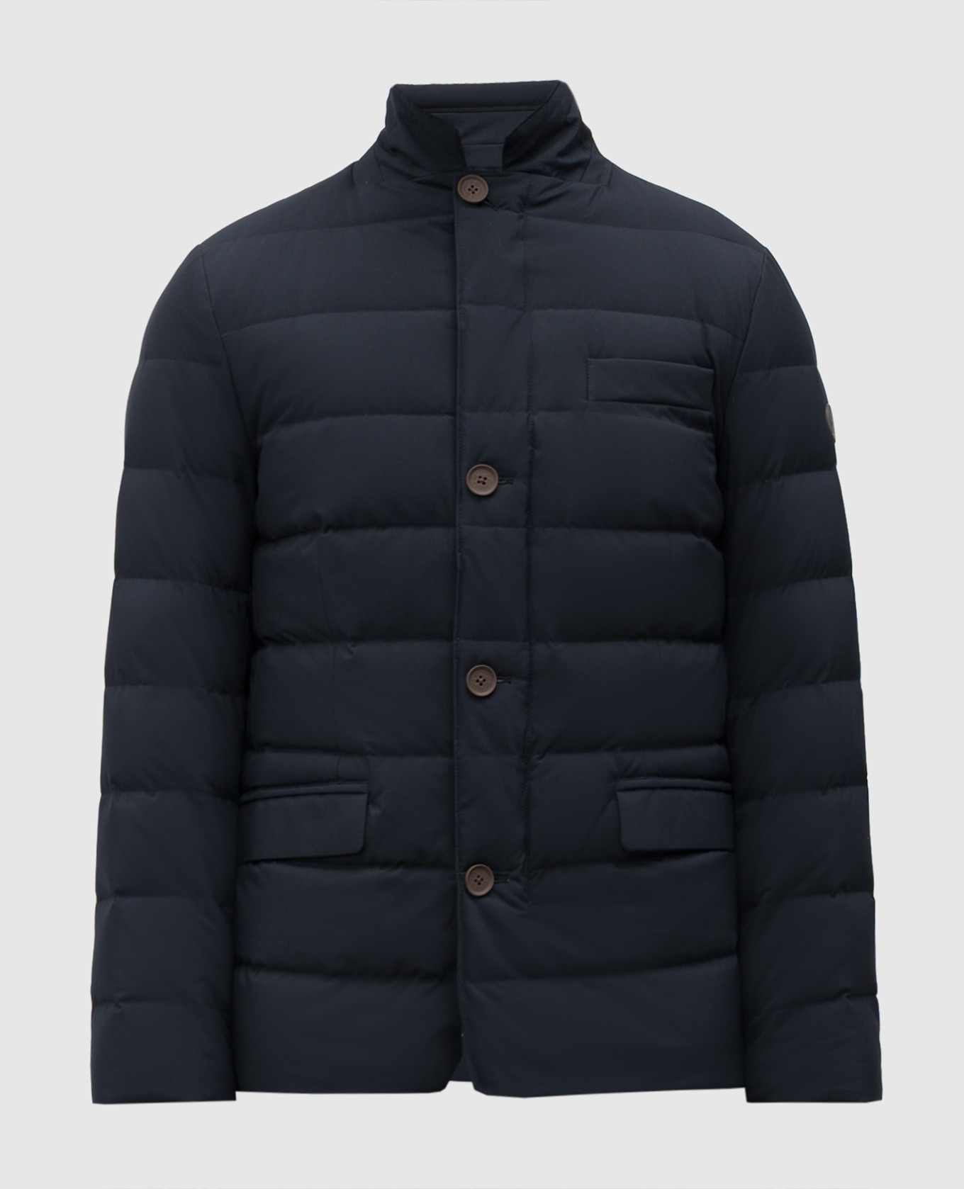 

Blue quilted down jacket People of Shibuya