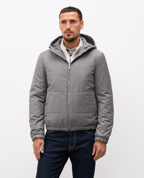 Cashmere&Whiskey Gray wool jacket 6400955304