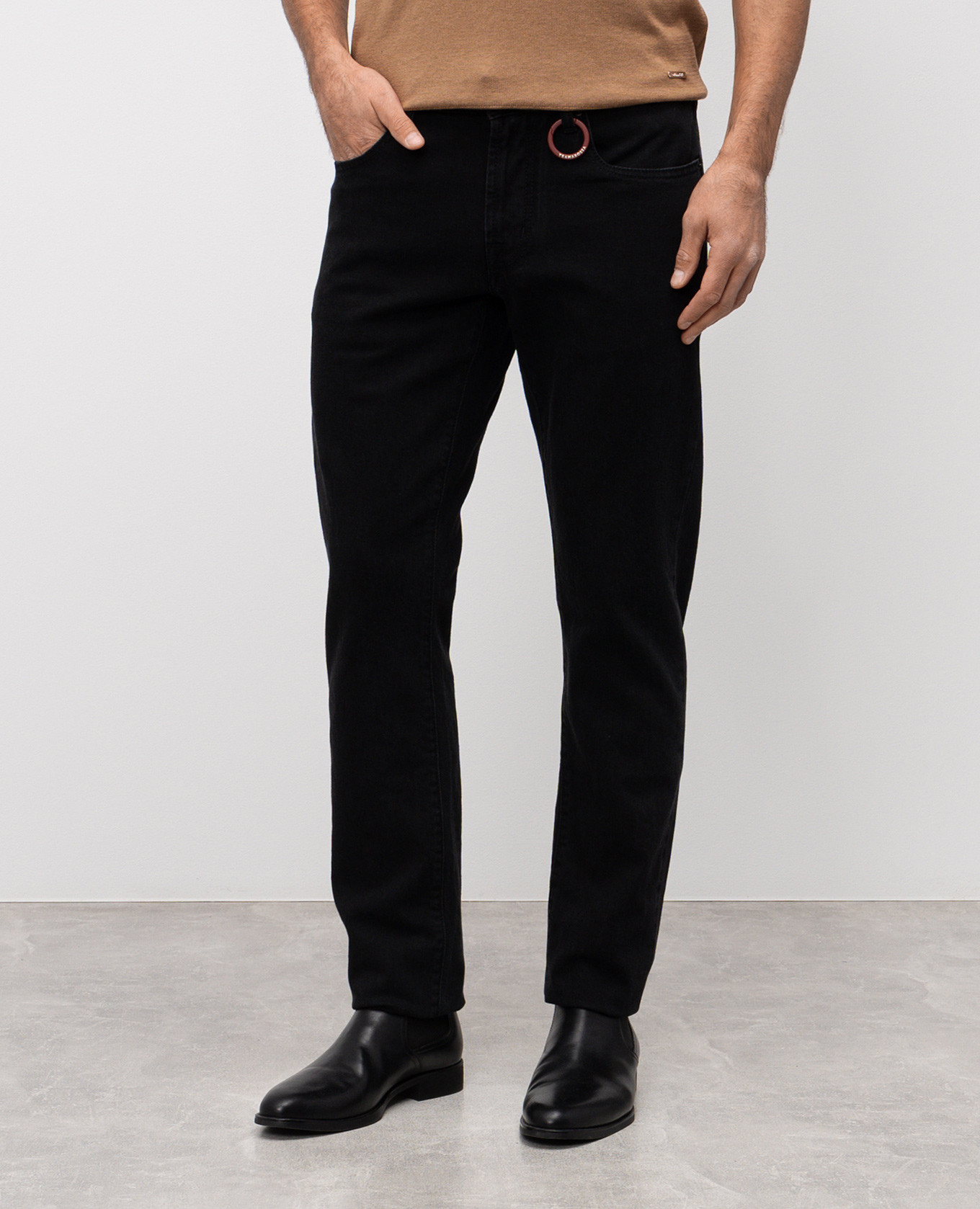 

Black Michelangelo jeans Tramarossa
