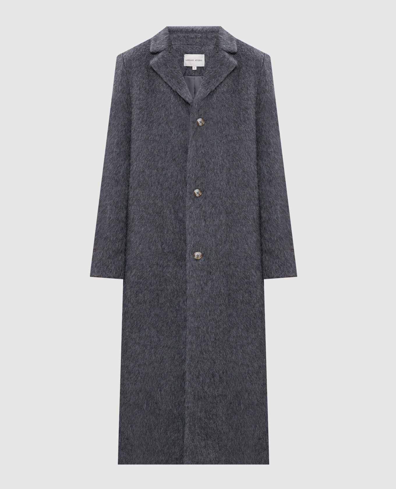 

DANIELLE gray coat with wool Lou Lou Studio, Grey