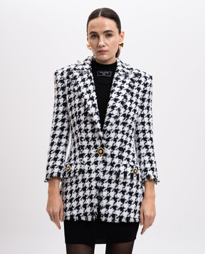 Balmain Patterned tweed jacket EF1SE610XK69