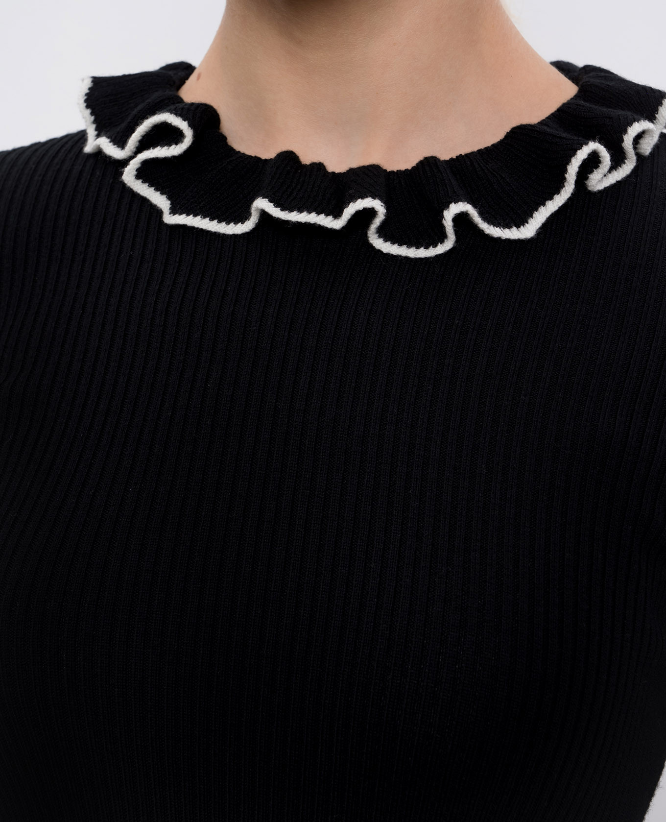 Black wool jumper Valentino 5