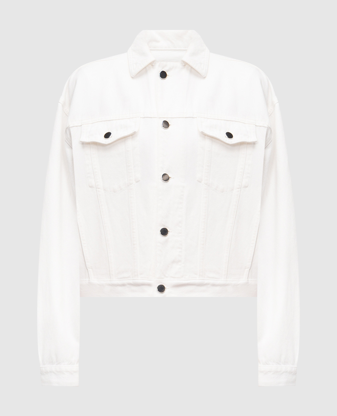 

White denim jacket DAVE Lou Lou Studio