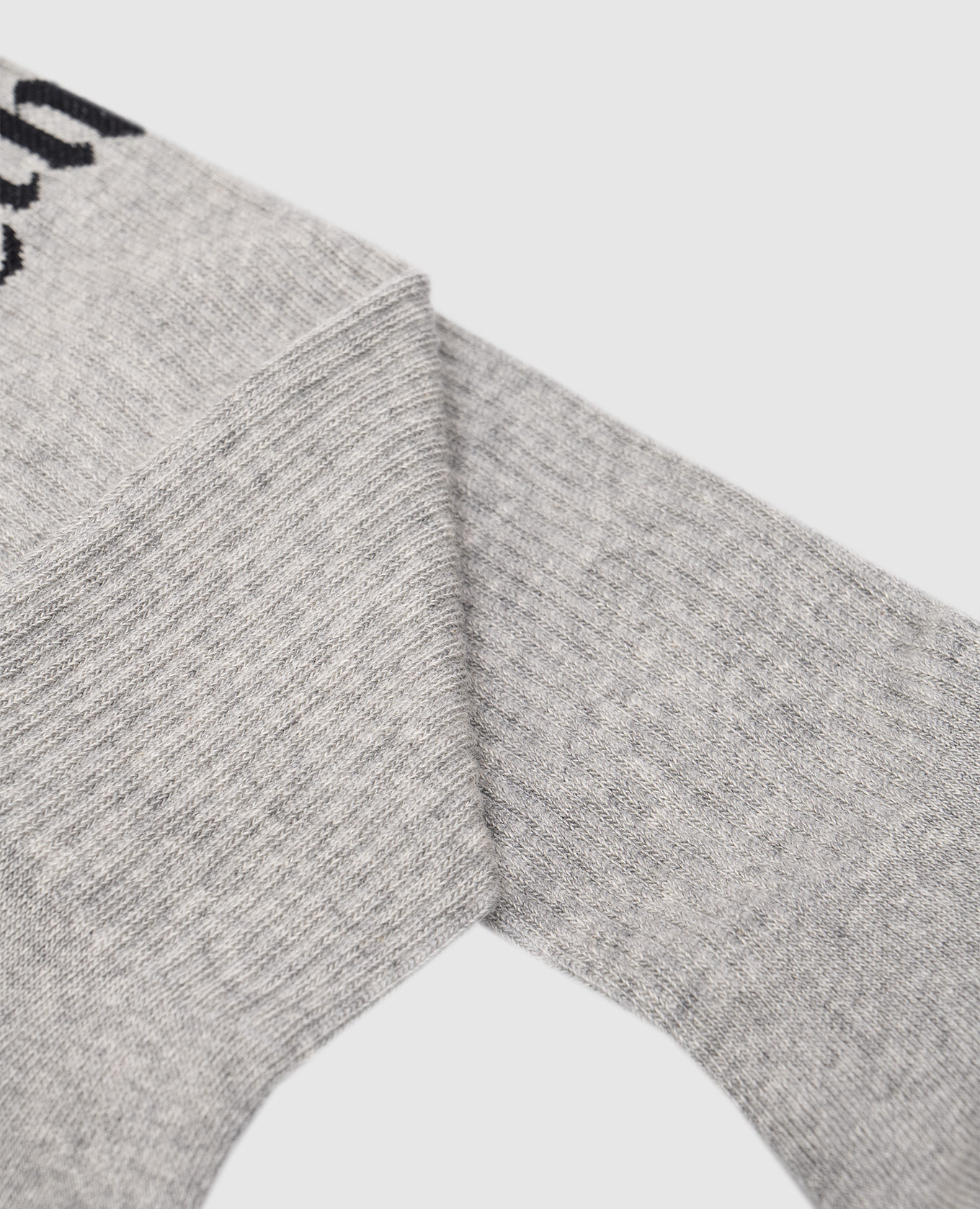 

Gray insulated socks with a monogram logo pattern Palm Angels, Grey