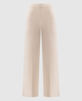 Twinset Beige pants with logo emblem 251TP3251