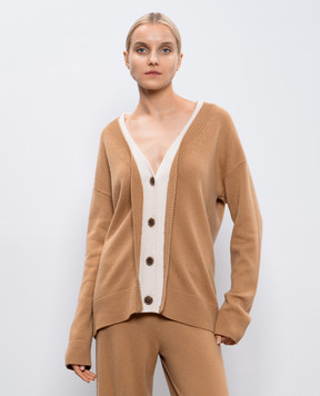 LISA YANG Lili brown cashmere cardigan 2024224