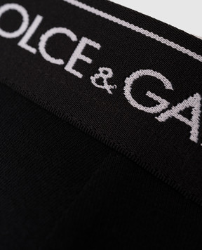 Dolce&Gabbana Set of black briefs with logo M9C05JONN95