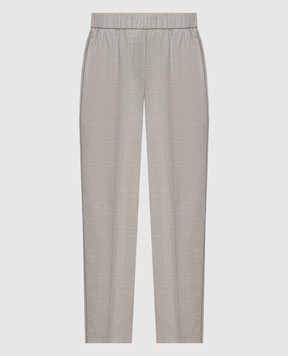 Peserico Gray pants with wool A0457206461