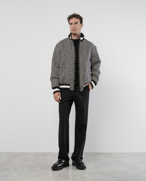 Casablanca Black pants with wool MPF24TR10203
