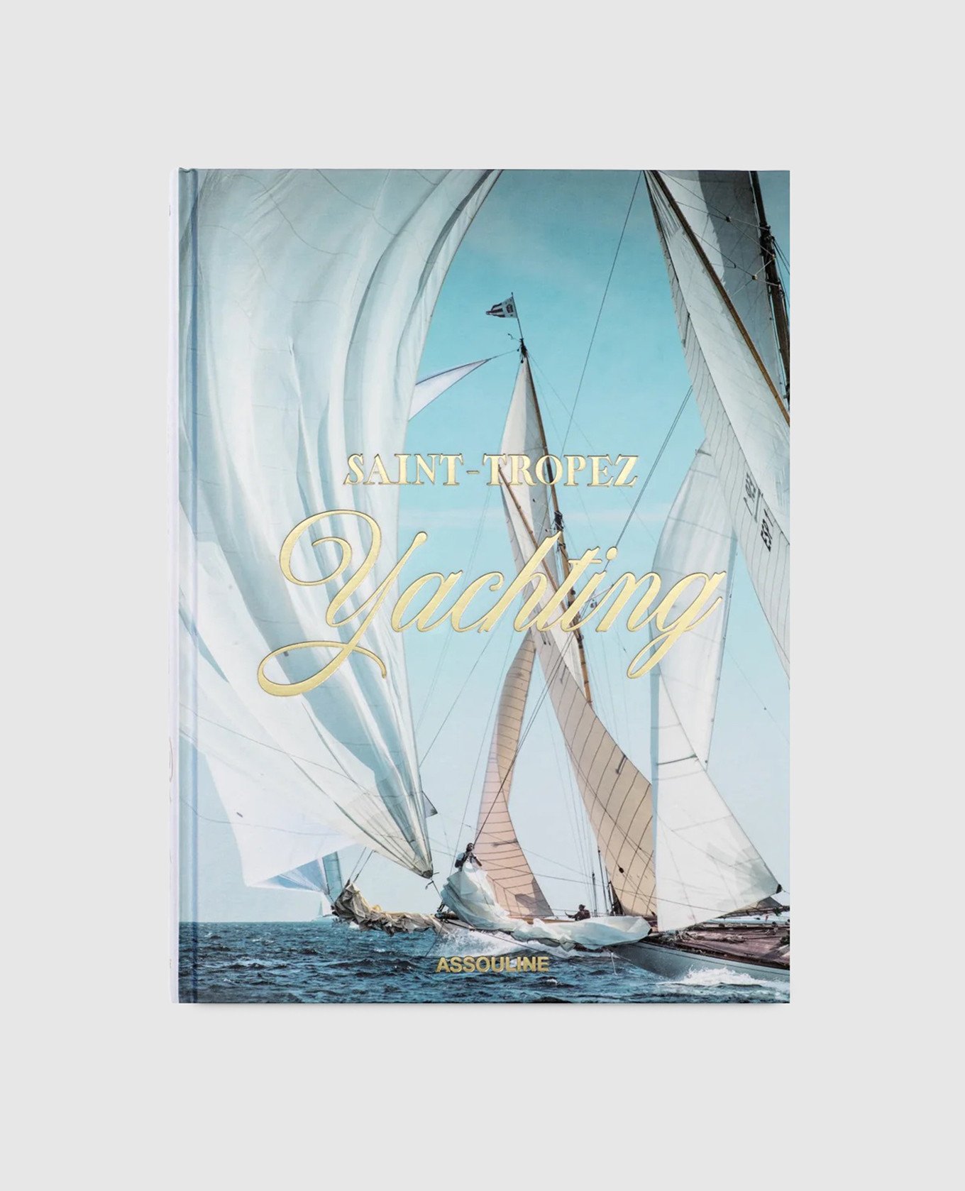 

Saint-Tropez Yachting book Assouline, Light blue
