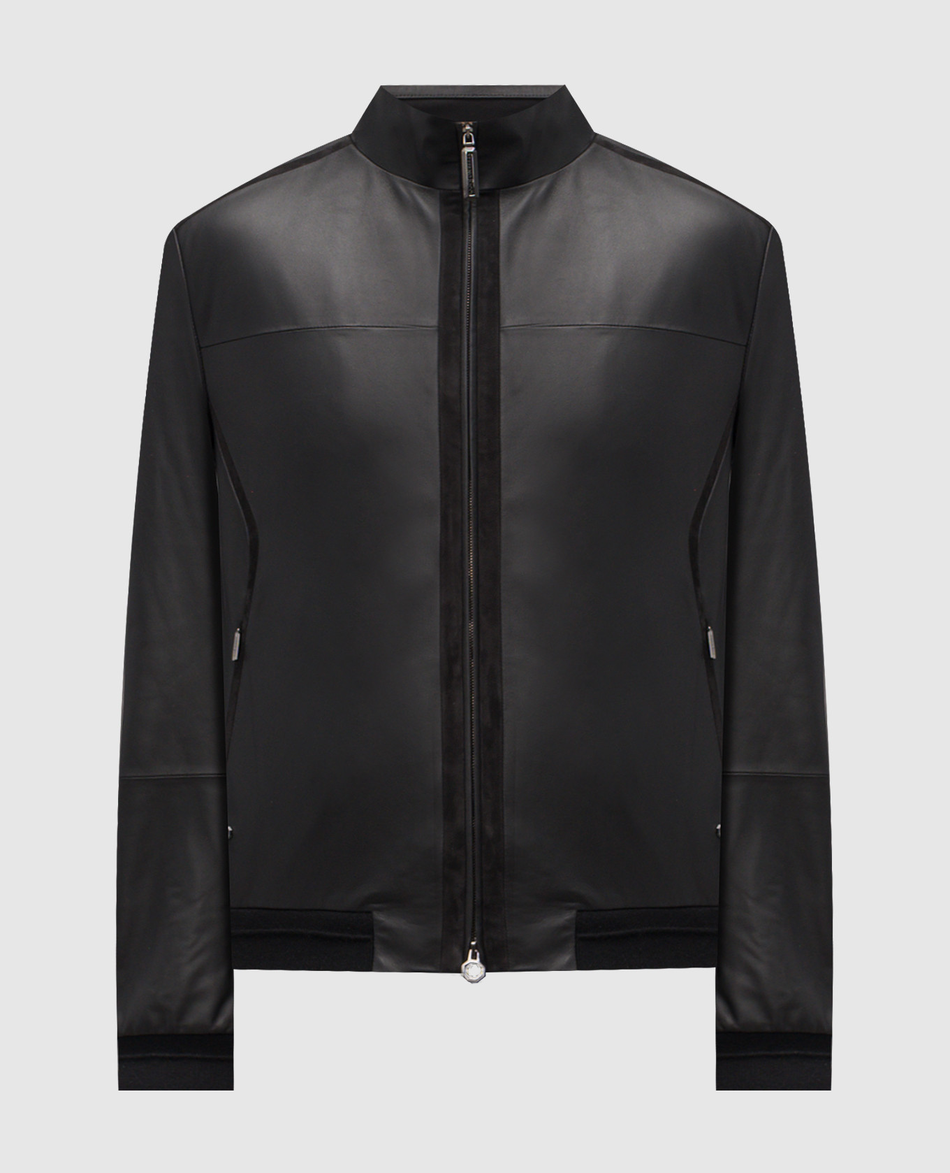 

Black leather jacket Stefano Ricci