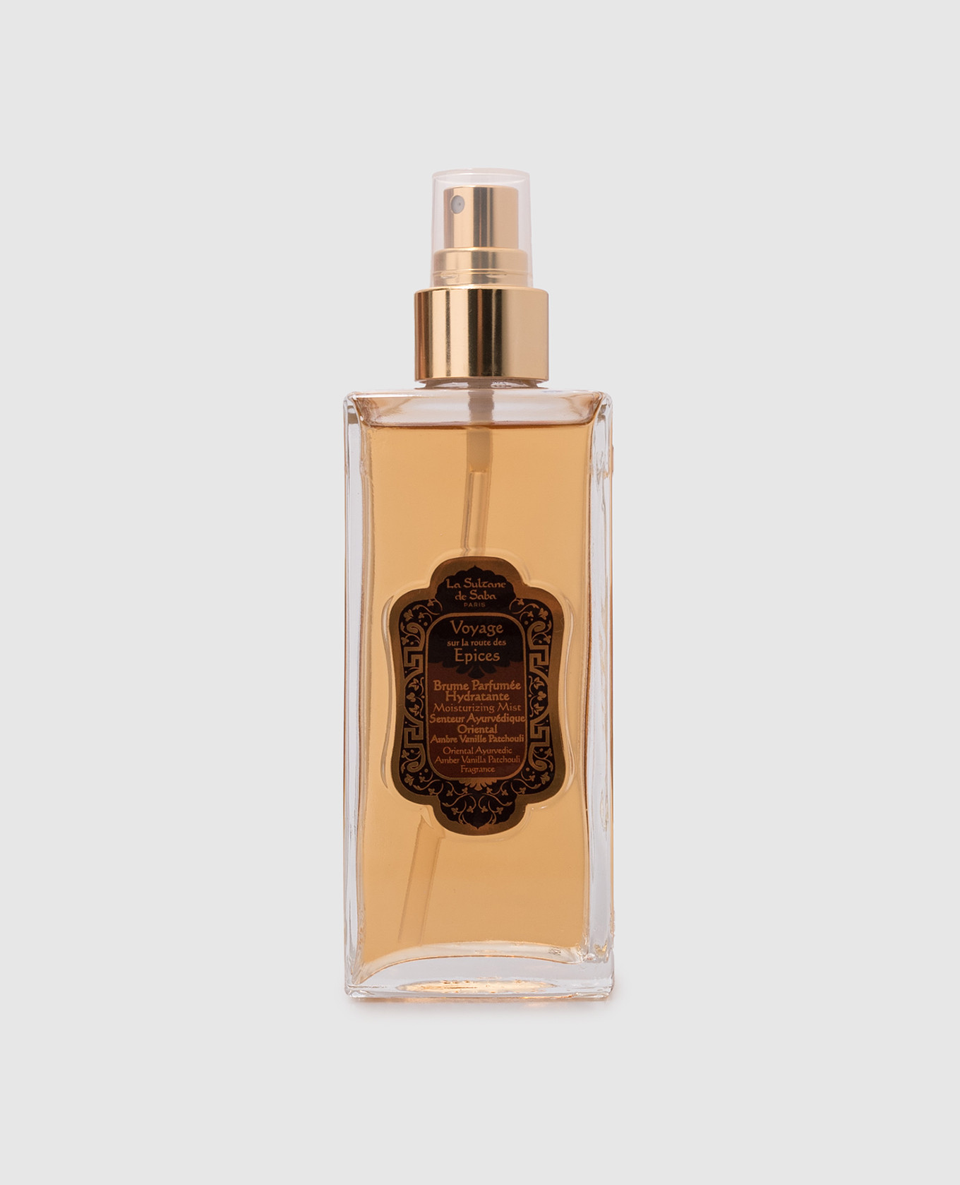 

Perfumed body spray with the scent of amber, vanilla and patchouli 200 ml La Sultane de Saba, Yellow