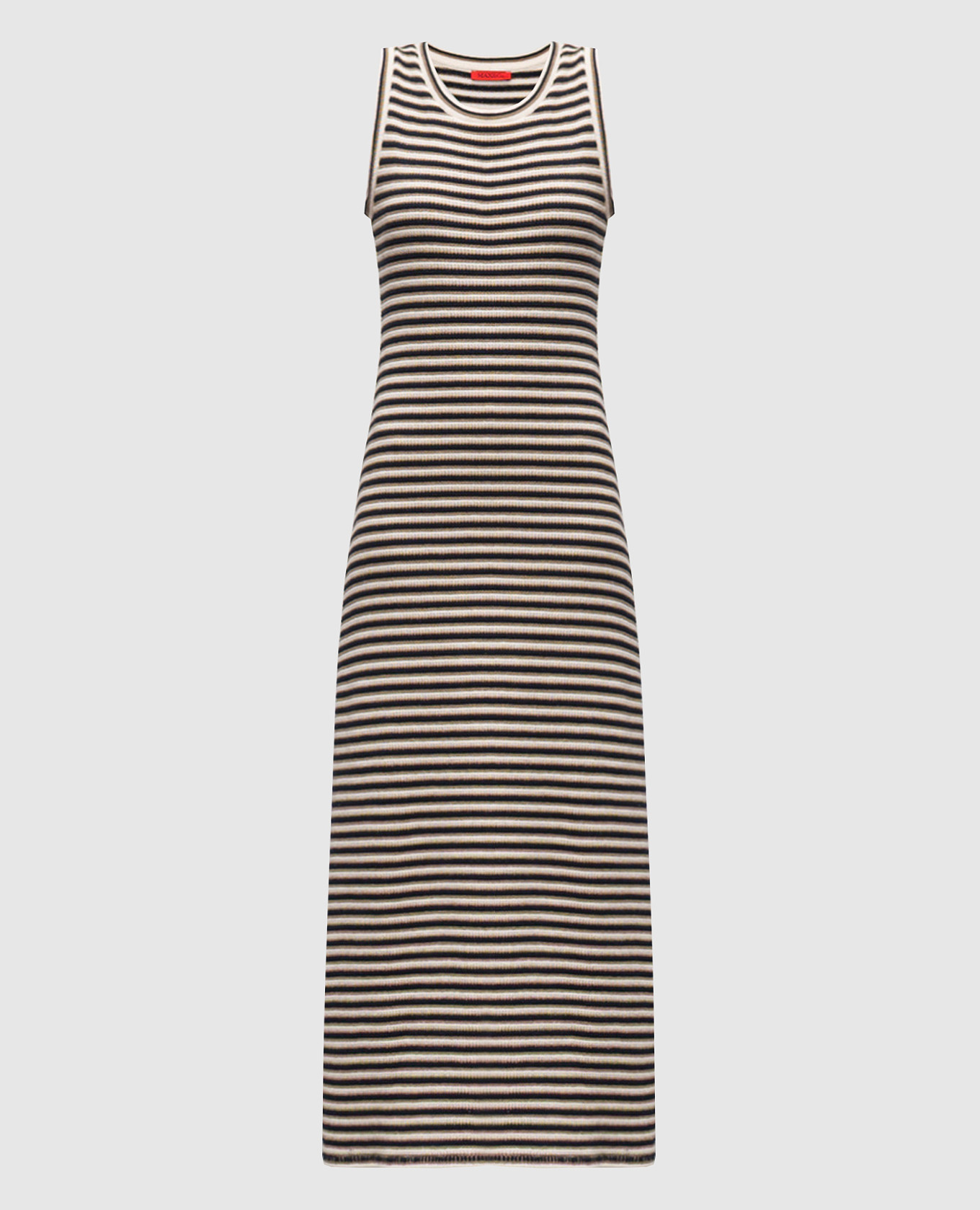 

Beige striped dress DETROIT Max & Co