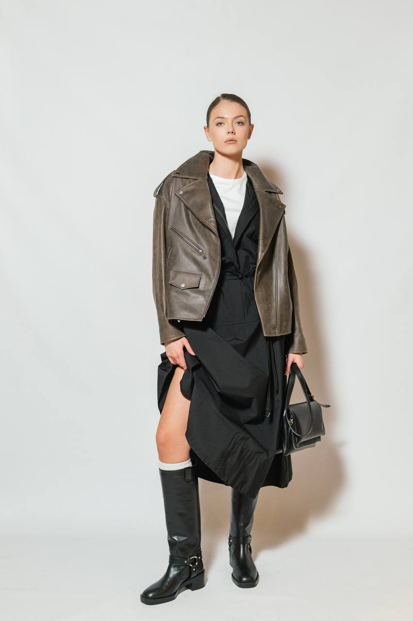 

Black midi dress with belt PROENZA SCHOULER