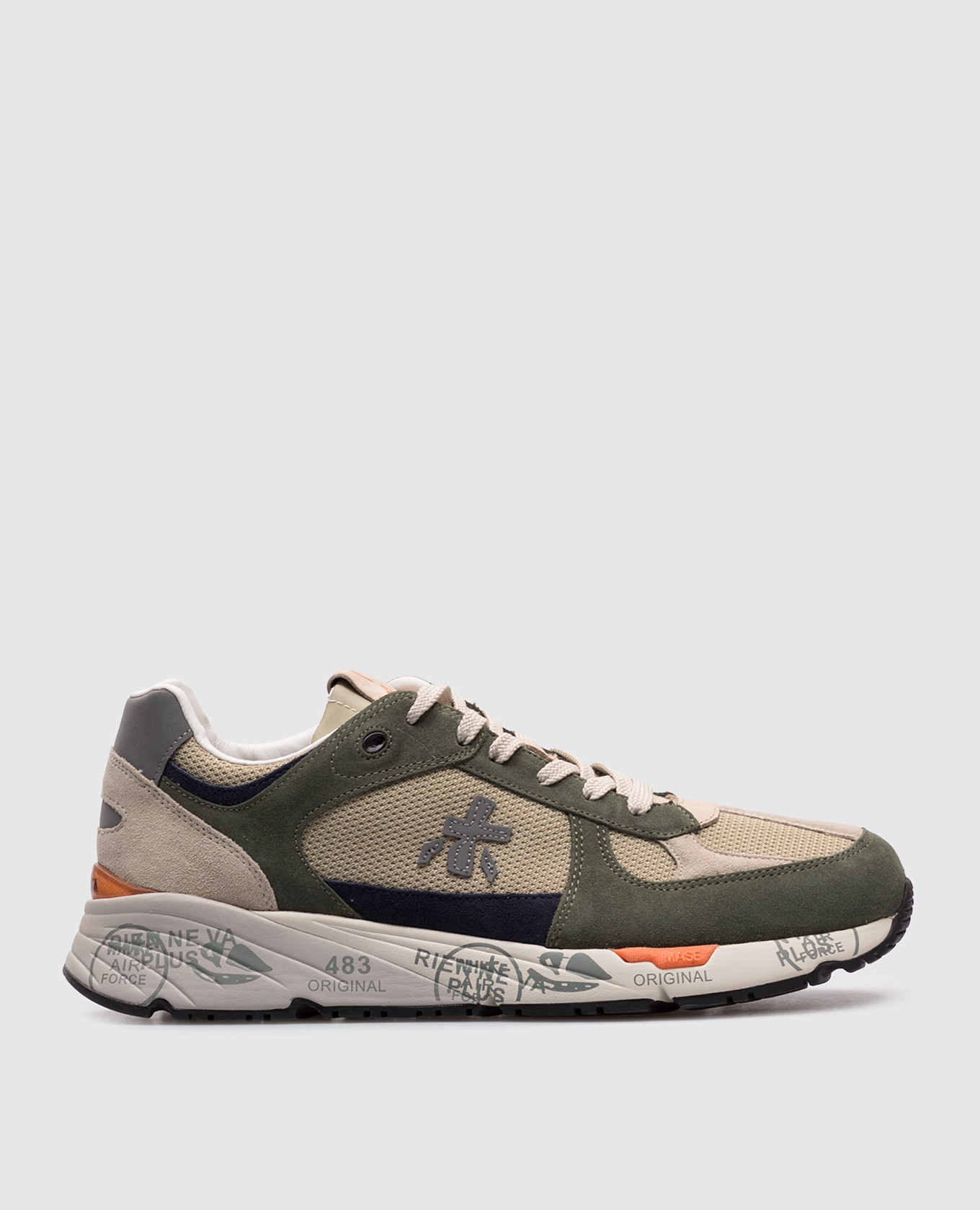 

Green combination sneakers MASE Premiata