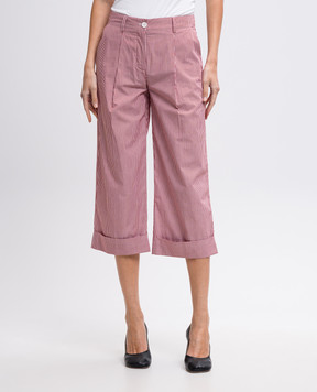 PAROSH Red striped pants D230120SPLIT