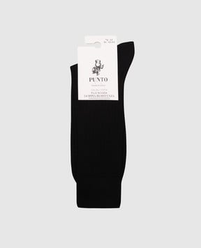 RiminiVeste Black socks Principe PRINCIPE