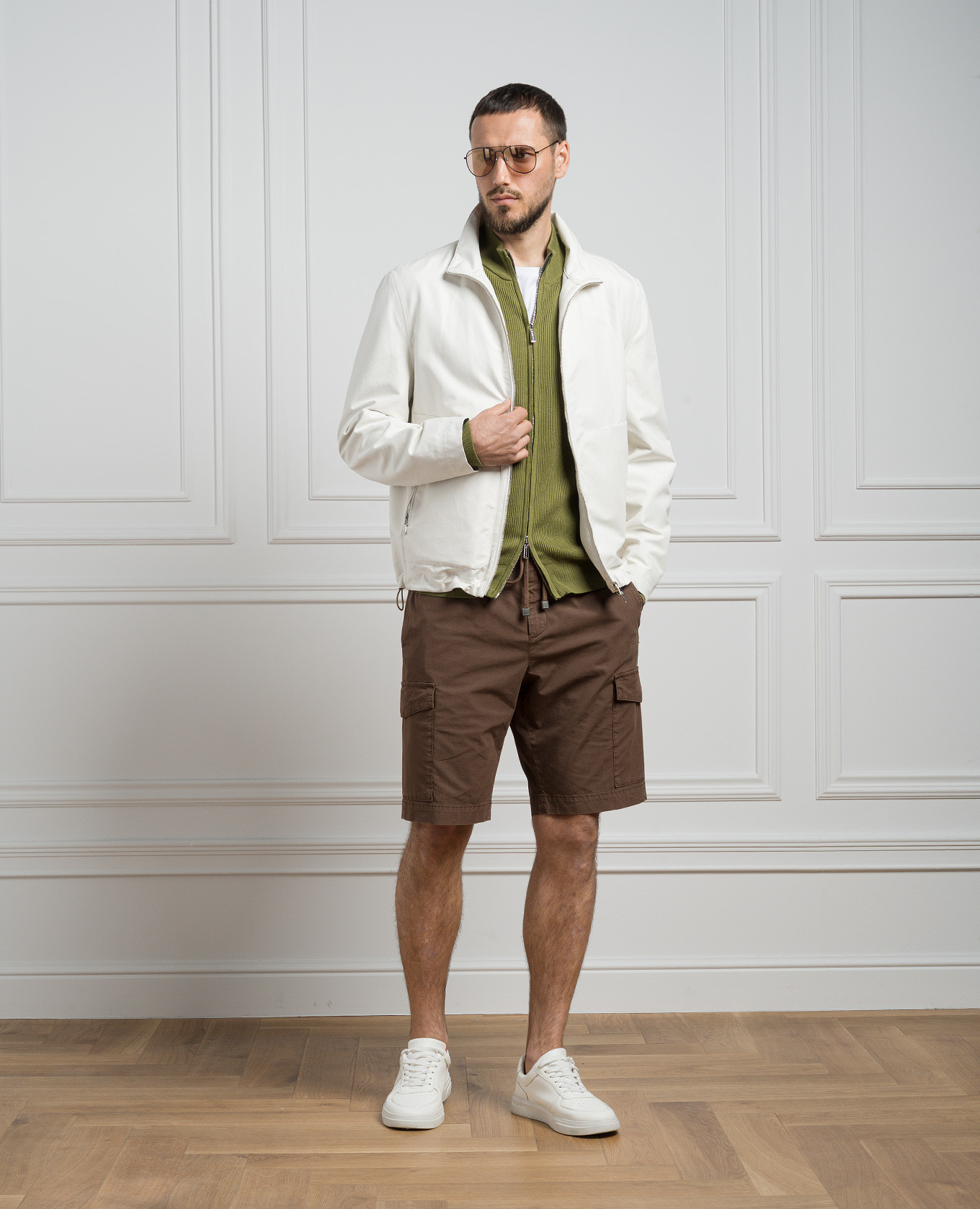 

Dean green cardigan MooRER