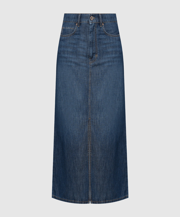 max-mara-weekend-gelada-blue-denim-skirt-with-linen-gelada-online