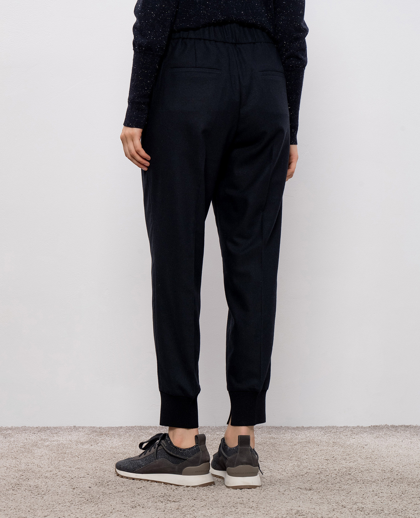 

Blue pants with wool Peserico