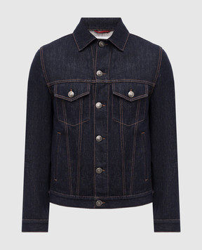 Brunello Cucinelli Blue denim jacket M233P6909