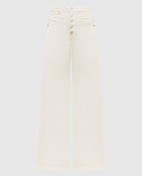 Woolrich Beige pants with logo patch CFWWTR0176FRUT3695