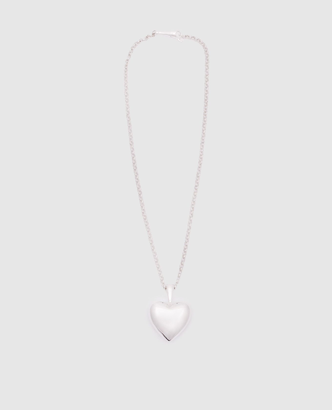 

Voluptuous Heart silver heart pendant chain ANNIKA INEZ