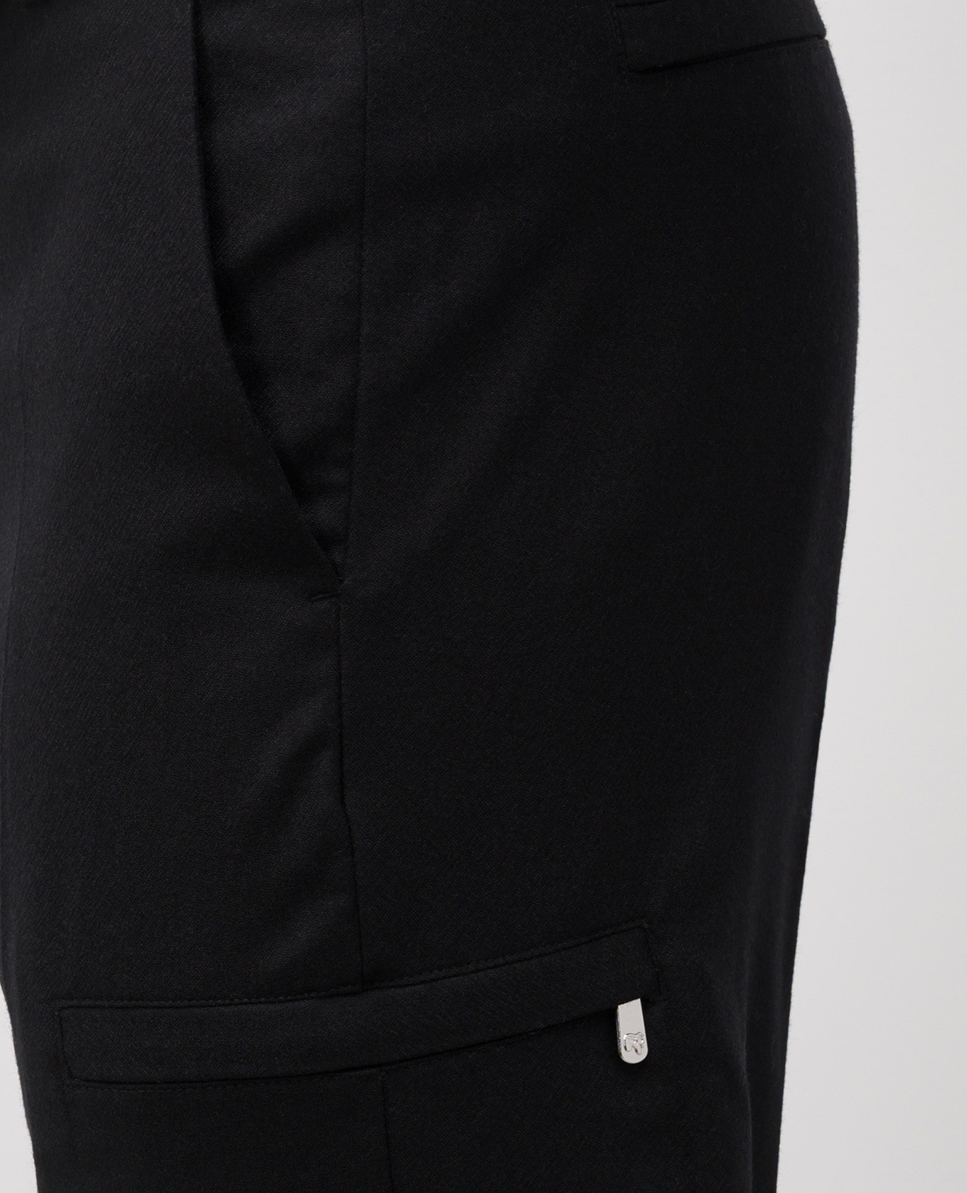Black wool pants Marco Pescarolo 5