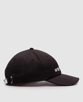 Alexander McQueen Black cap with logo 8281824105Q