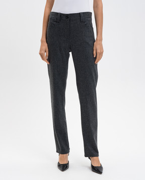 Khaite Grey Callum wool and cashmere trousers 3171604