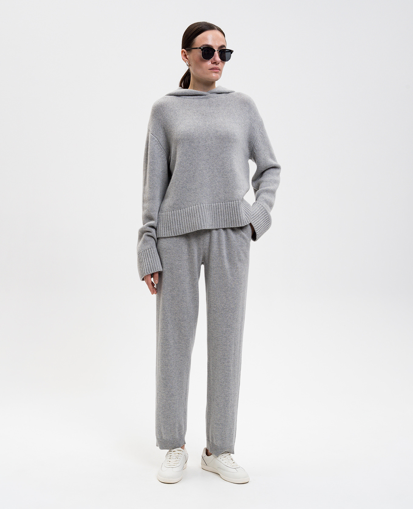 

Karolin gray sweater with hood LISA YANG, Grey