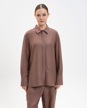 JOSEPH Joe blouse in checked silk JF009434