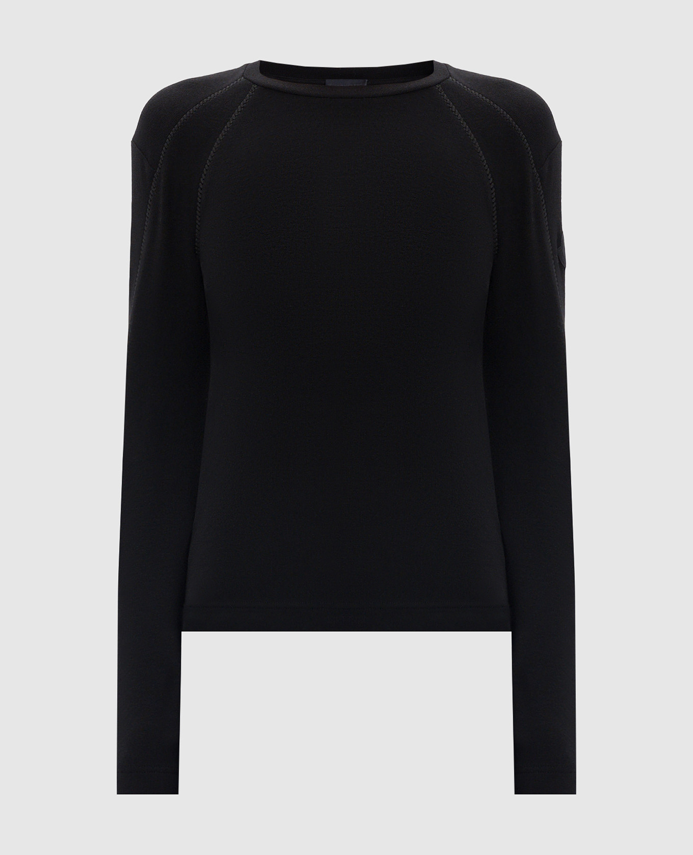 

Black longsleeve with wool Moncler