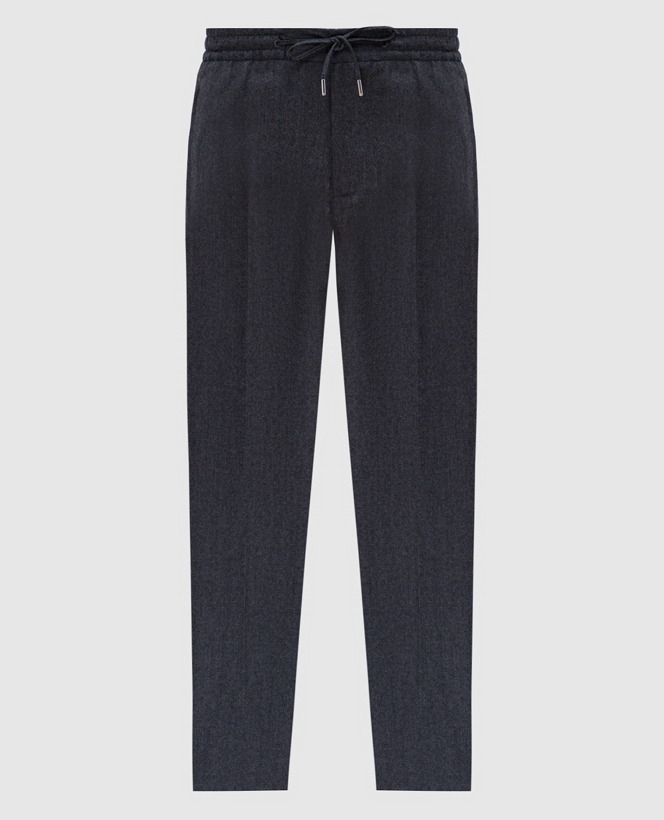 

Gray wool and cashmere trousers Bertolo Cashmere, Grey
