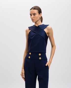 Balmain Blue top DF0AA360MF01
