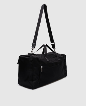 Off-White Black travel bag with logo print OMNL019C99FAB001