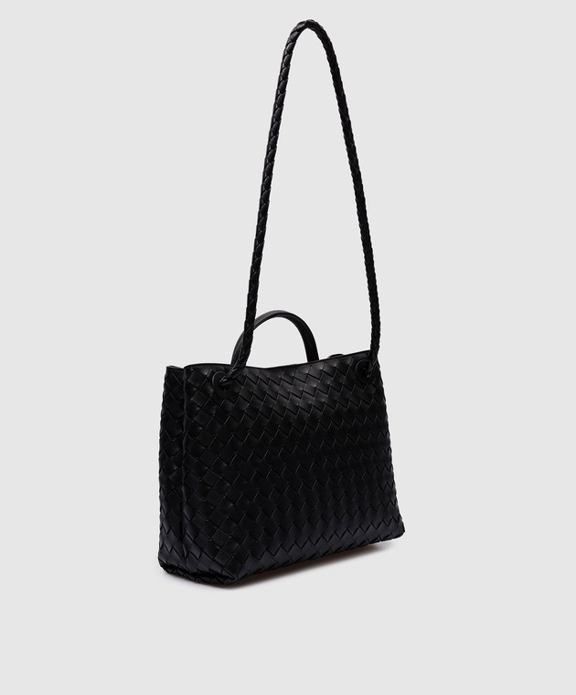 BOTTEGA VENETA ミディアム アンディアーモ バッグ 766016VCPP1 ブラックアンディアーモ| Bottega Veneta® 日本