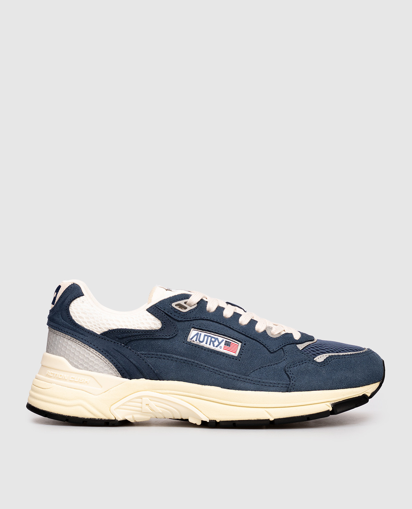 Blue Hyperway combination sneakers AUTRY
