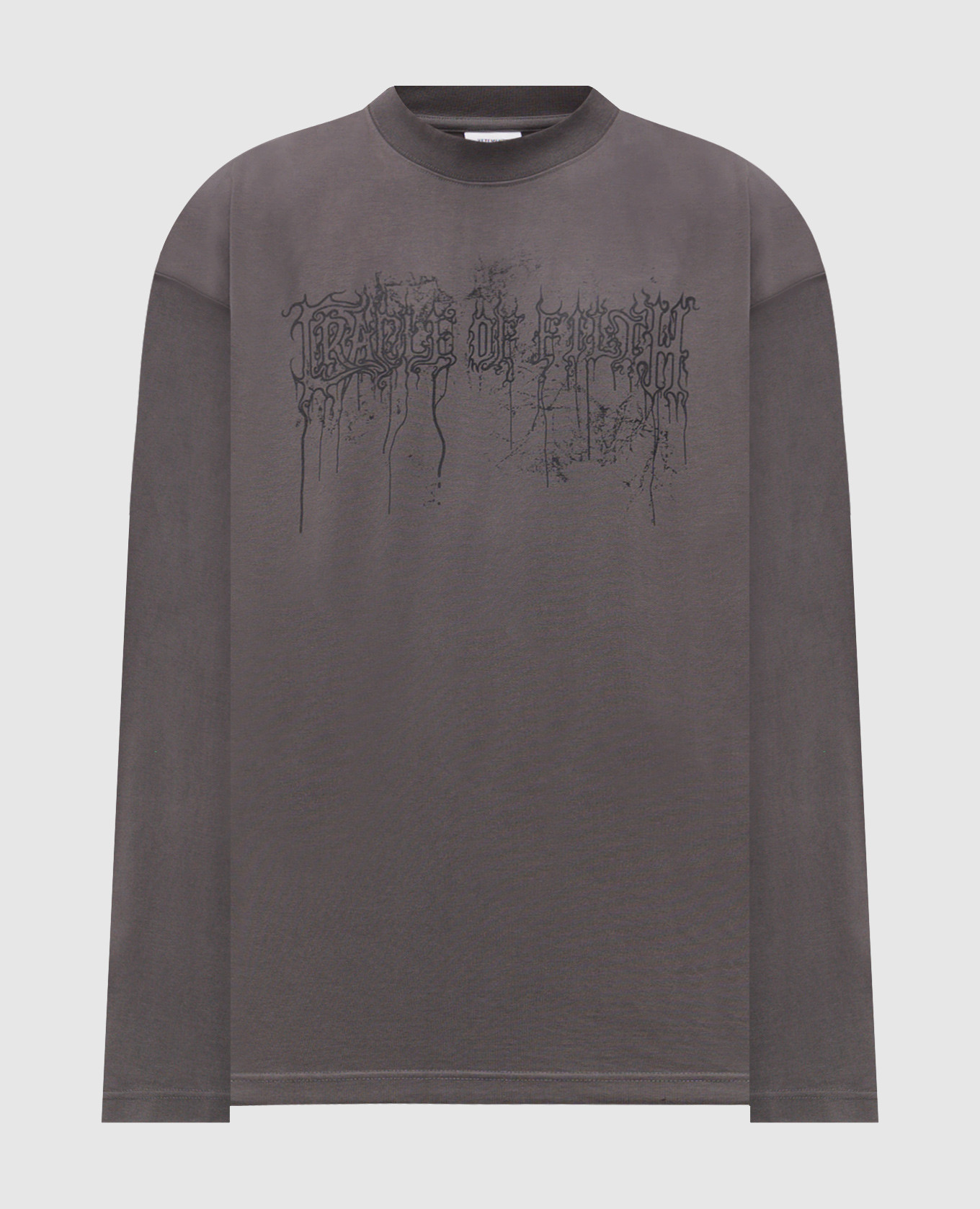 

Gray long sleeve with print Vetements, Grey