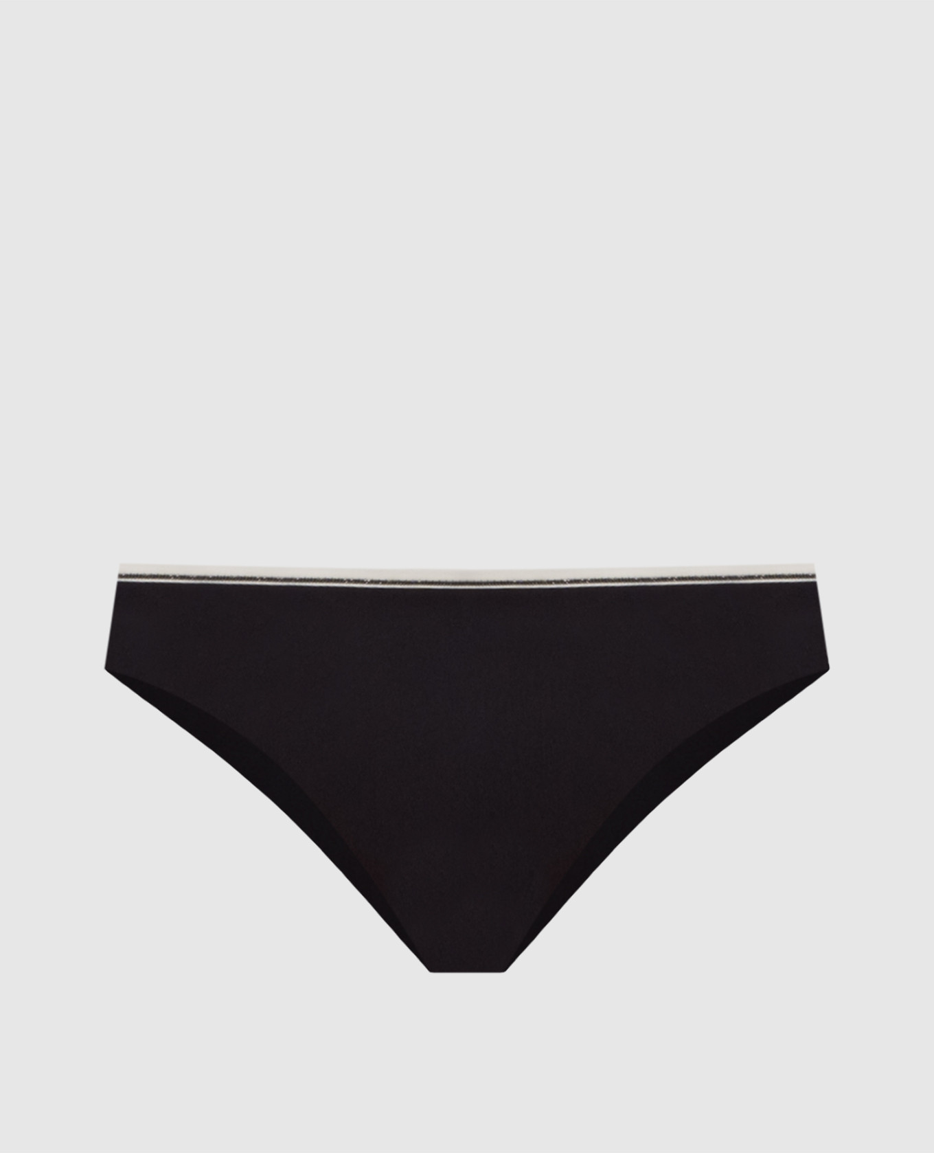 

Gray swimsuit panties with a monil chain Brunello Cucinelli, Grey