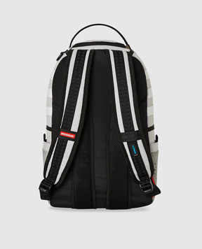 Sprayground Children's gray backpack with illumination BAG TO THE FUTURE II - LED LIGHT 910B6224NSZ
