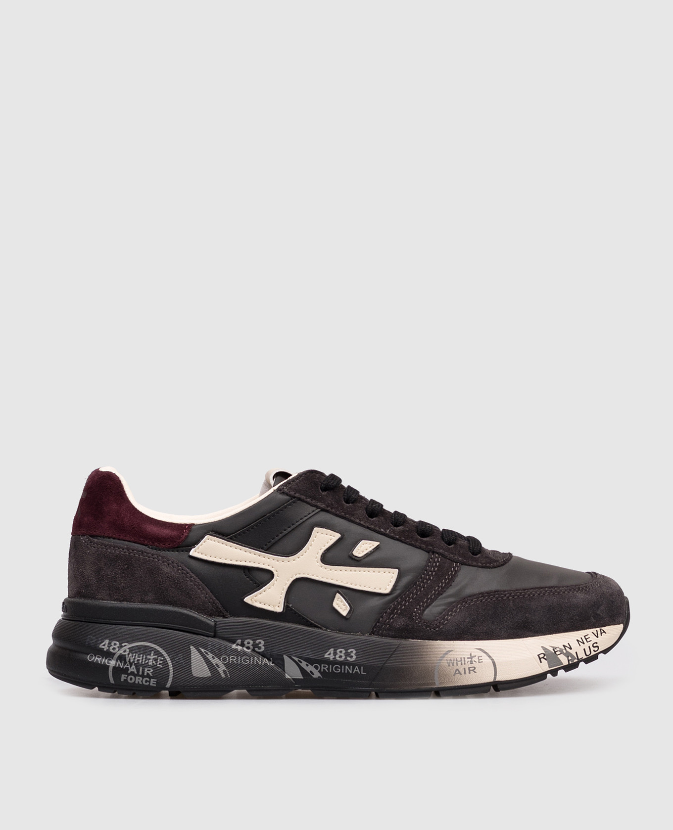 

Gray combination sneakers MICK Premiata, Grey